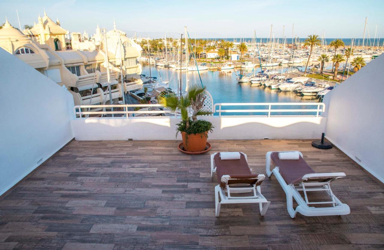 Popeye Suite Puerto Marina Espectacular Apartamento Dentro De La Isla De Puerto Marina Con Piscina En Cubierta Y A 1 Minuto De La Playa 베날마데나코스타 외부 사진