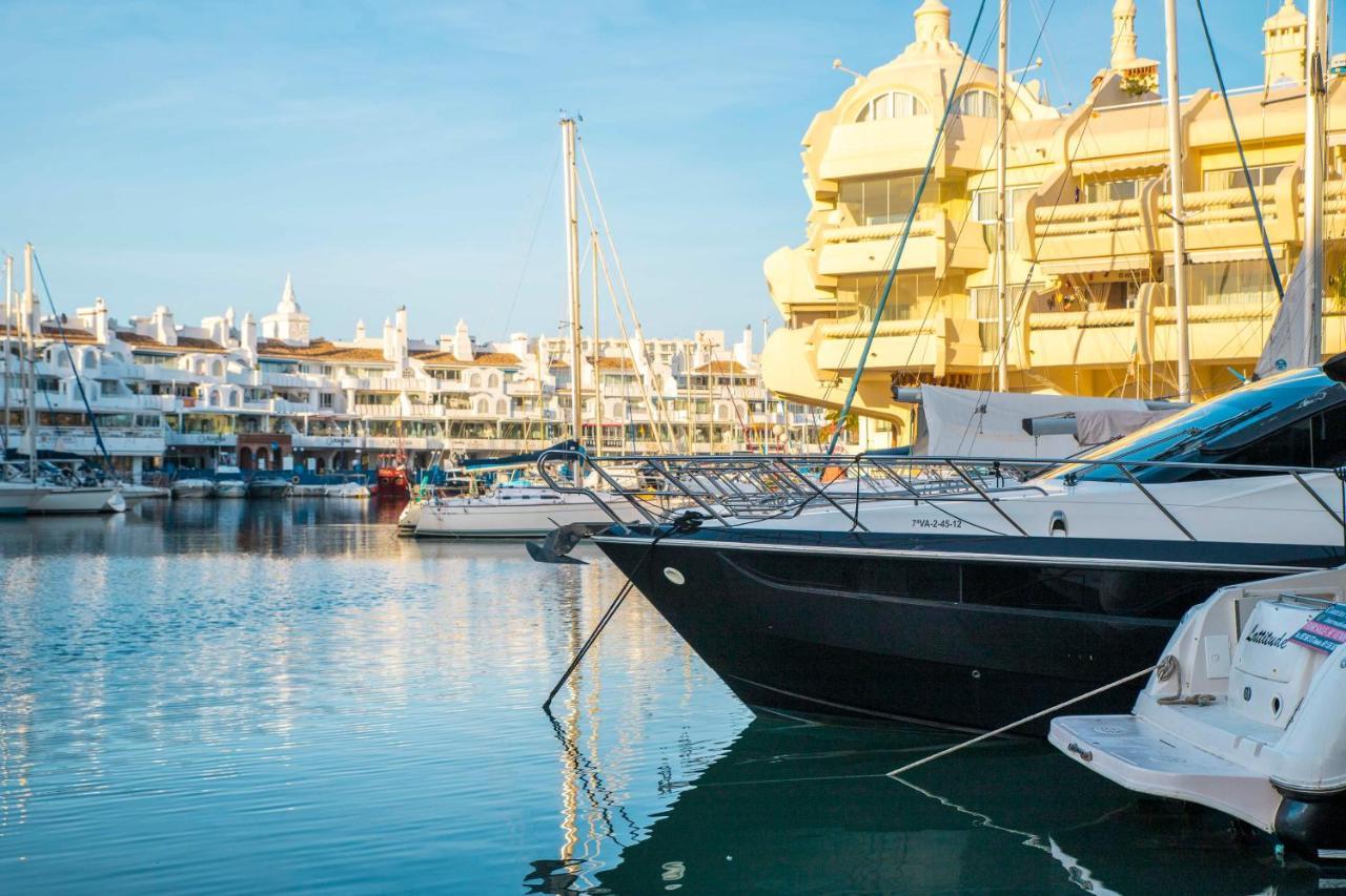 Popeye Suite Puerto Marina Espectacular Apartamento Dentro De La Isla De Puerto Marina Con Piscina En Cubierta Y A 1 Minuto De La Playa 베날마데나코스타 외부 사진